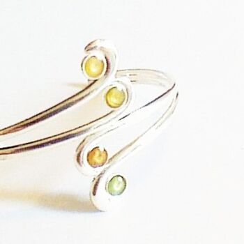 Design intitulée "bracelet jonc moder…" par Patricia Vigeoz, Œuvre d'art originale, Bracelets