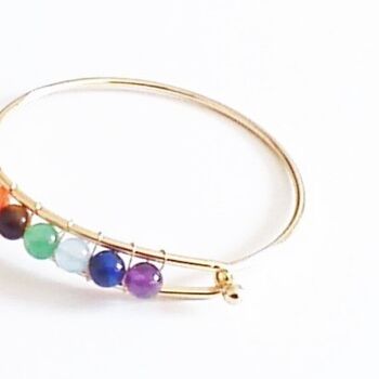 Design intitulée "bracelet jonc ajust…" par Patricia Vigeoz, Œuvre d'art originale, Bracelets