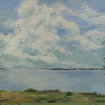 Malarstwo zatytułowany „Key West Sky” autorstwa Patricia Barone, Oryginalna praca, Olej