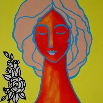 Peinture intitulée "Amarelo" par Patricia Acioli, Œuvre d'art originale, Autre