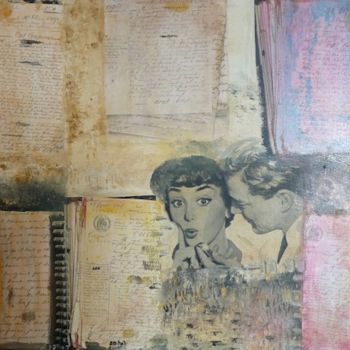 Pintura titulada "Dont Acte" por Patricia Savoini, Obra de arte original, Collages