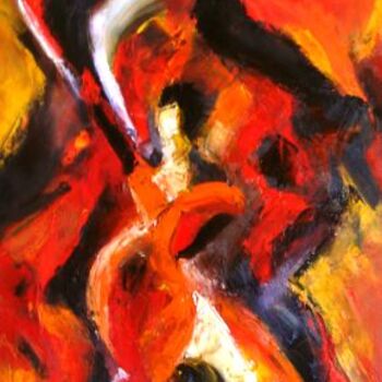 Painting titled "Olé!" by Patricia Spitz, Original Artwork