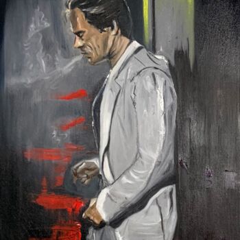 Malarstwo zatytułowany „Vice Smoker” autorstwa Patricio Zazzini, Oryginalna praca, Olej