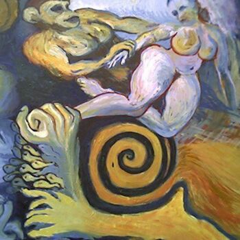 Painting titled "SANS TITRE" by Patrick Basset, Original Artwork