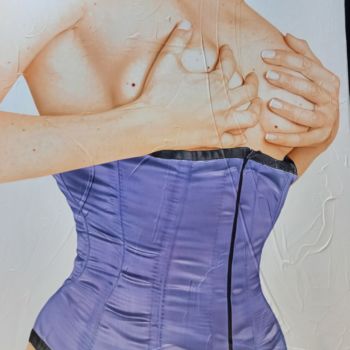 Peinture intitulée "Purple" par Patrick Blondeau, Œuvre d'art originale, Acrylique