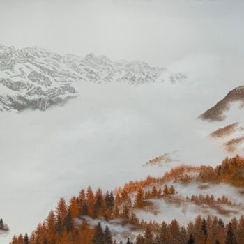 "Jour blanc" başlıklı Tablo Patrick Egger tarafından, Orijinal sanat, Akrilik Ahşap Sedye çerçevesi üzerine monte edilmiş