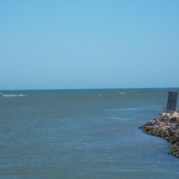 Фотография под названием "Entrée du Rhône dan…" - Fleuve-Trotteur, Подлинное произведение искусства