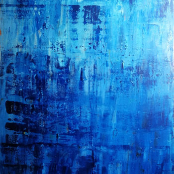 Peinture intitulée "Acqua  Azzurra" par Patrick Joosten, Œuvre d'art originale, Acrylique