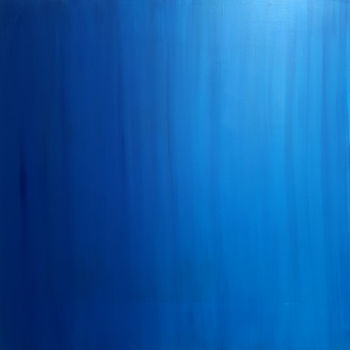 Painting titled "Bleu Délavé" by Patrick Joosten, Original Artwork, Acrylic