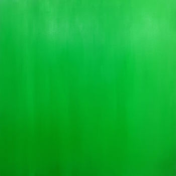 Peinture intitulée "Vert Délavé" par Patrick Joosten, Œuvre d'art originale, Acrylique