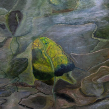 Картина под названием "Underwater" - Patrick Kessler, Подлинное произведение искусства, Акрил Установлен на Деревянная рама…