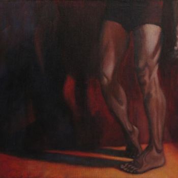 Peinture intitulée "Sombra II" par Patrick Laurin, Œuvre d'art originale
