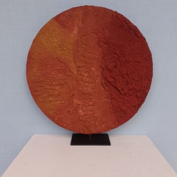 Rzeźba zatytułowany „Mars .” autorstwa Patrick Neel, Oryginalna praca, Metale Zamontowany na Metal