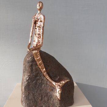 Escultura titulada "Ondine" por Patrick Neel, Obra de arte original, Bronce