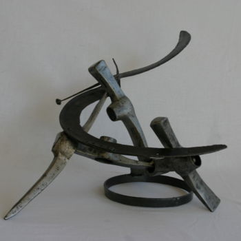 Skulptur mit dem Titel "Danse" von Patrick Puechavy, Original-Kunstwerk