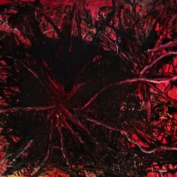 Картина под названием "83-" CORONA 3"" - Patrick William Tamper, Подлинное произведение искусства, Акрил Установлен на Дерев…