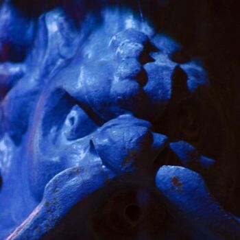 Photography titled "Blue Dragon" by Patrick Wattebled, Original Artwork, Digital Photography
