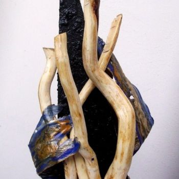 Sculpture titled "ORISHA 4 BIS" by Patrick.Clerc, Original Artwork