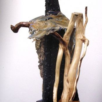 Escultura intitulada "ORISHA 7 TER" por Patrick.Clerc, Obras de arte originais