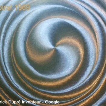 Peinture intitulée "Spiral" par P.Dupré, Œuvre d'art originale