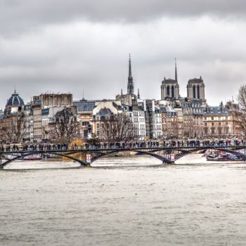 Photographie intitulée "seine paris" par Patrick Geoffroy, Œuvre d'art originale, Photographie numérique