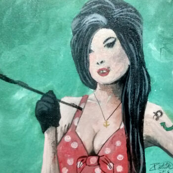绘画 标题为“Amy Winehouse” 由Patrik Moraes, 原创艺术品