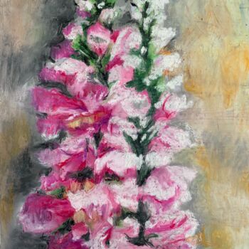 Schilderij getiteld "Profumo di primavera" door Patrizia Salcini, Origineel Kunstwerk, Pastel