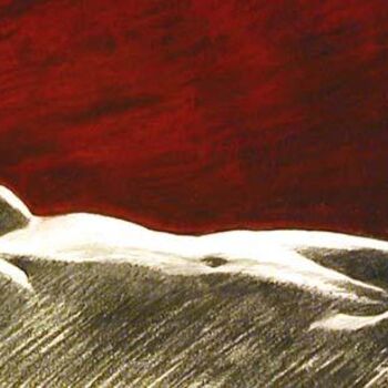 Painting titled "Reclined" by David Patterson, Original Artwork, Oil