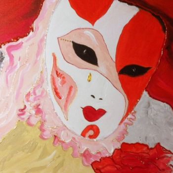 Pintura intitulada "carnaval.jpg" por Patty Wagner, Obras de arte originais, Acrílico