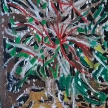 绘画 标题为“Fireworks abstract” 由Paul Antwis, 原创艺术品, 其他