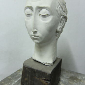 雕塑 标题为“Meditation” 由Paul Bretter, 原创艺术品, 石膏
