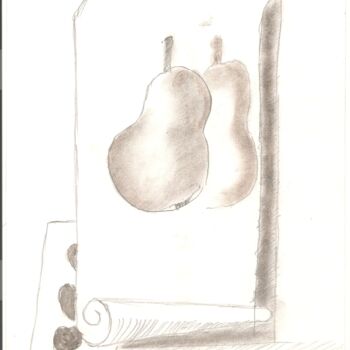 Desenho intitulada "Max Ernst 8" por Paul-Éric Langevin, Obras de arte originais, Lápis