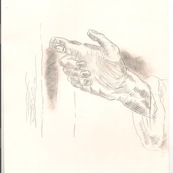 Drawing titled "Croquis 4" by Paul-Éric Langevin, Original Artwork
