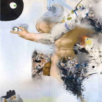 Arts numériques intitulée "S. Pete" par Paul Minotto, Œuvre d'art originale, Peinture numérique