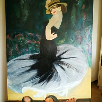 Painting titled "Tango" by Paul Mullens, Original Artwork