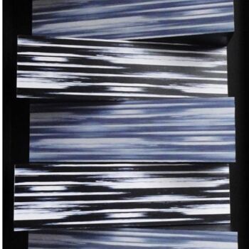 Картина под названием "Sans titre  90 cm X…" - Paul Sarrassat, Подлинное произведение искусства, Бумага