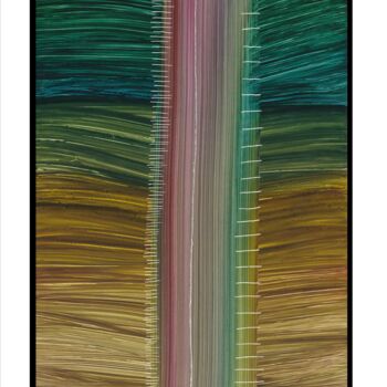 Peinture intitulée "98" par Paul Sarrassat, Œuvre d'art originale, Pigments Monté sur Carton
