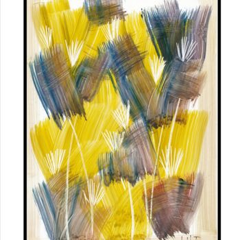 Peinture intitulée "119" par Paul Sarrassat, Œuvre d'art originale, Pigments Monté sur Carton