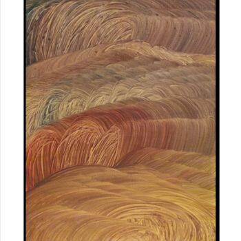 Peinture intitulée "137" par Paul Sarrassat, Œuvre d'art originale, Pigments Monté sur Carton