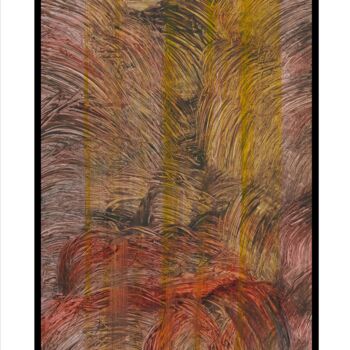 Pintura titulada "150" por Paul Sarrassat, Obra de arte original, Pigmentos Montado en Cartulina