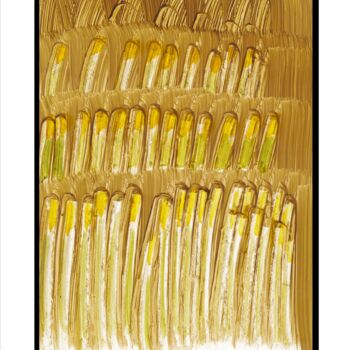 Картина под названием "153" - Paul Sarrassat, Подлинное произведение искусства, Пигменты Установлен на картон