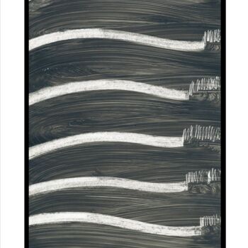 Картина под названием "154" - Paul Sarrassat, Подлинное произведение искусства, Пигменты Установлен на картон