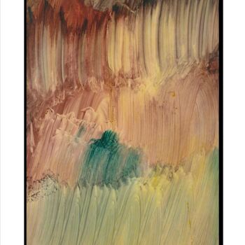 Pittura intitolato "155" da Paul Sarrassat, Opera d'arte originale, pigmenti Montato su Cartone
