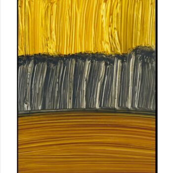 Pintura titulada "156" por Paul Sarrassat, Obra de arte original, Pigmentos Montado en Cartulina