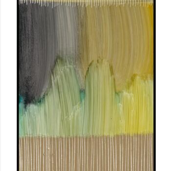 Peinture intitulée "160" par Paul Sarrassat, Œuvre d'art originale, Pigments Monté sur Carton