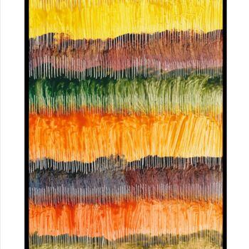 Peinture intitulée "194" par Paul Sarrassat, Œuvre d'art originale, Pigments Monté sur Carton