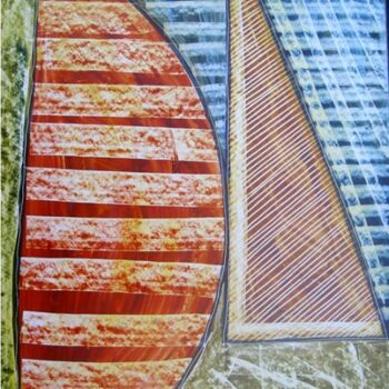 Malerei mit dem Titel "SANS TITRE" von Paul Sarrassat, Original-Kunstwerk, Öl