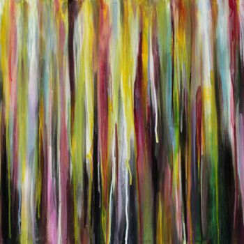Painting titled "Forest # 2" by Paula Berteotti, Original Artwork