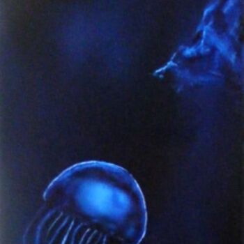 Ζωγραφική με τίτλο "Medusa" από Paula Cuevas, Αυθεντικά έργα τέχνης