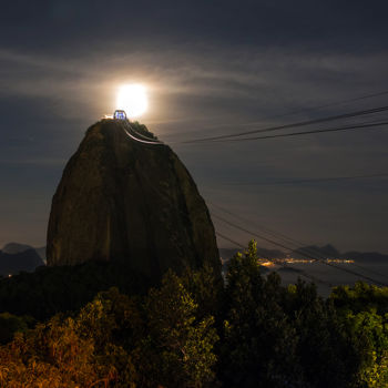 Fotografia intitulada "Night view" por Paula Leitão Baroseiro, Obras de arte originais, Fotografia Não Manipulada